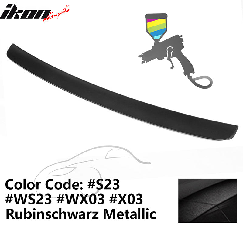 2014-2018 BMW F15 X5 MP Style Painted ABS Rear Roof Spoiler Wing