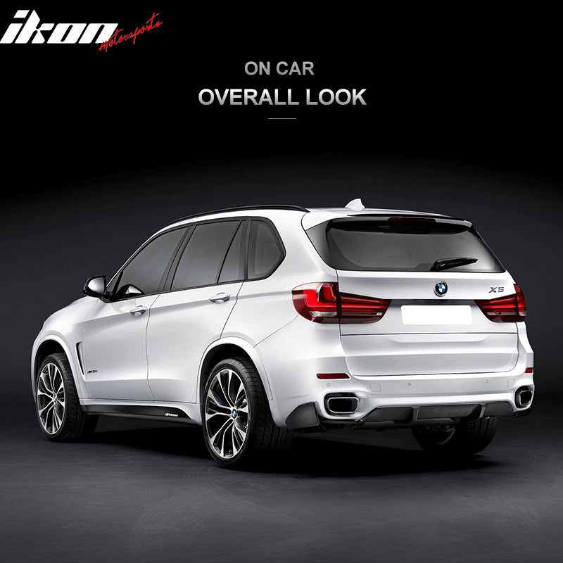 2014-2018 BMW F15 X5 MP Style Painted ABS Rear Roof Spoiler Wing