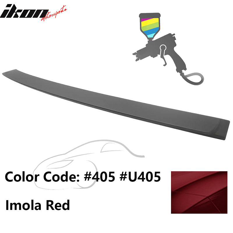 2012-2018 BMW F30 3-Series Sedan A Style Roof Spoiler ABS Painted