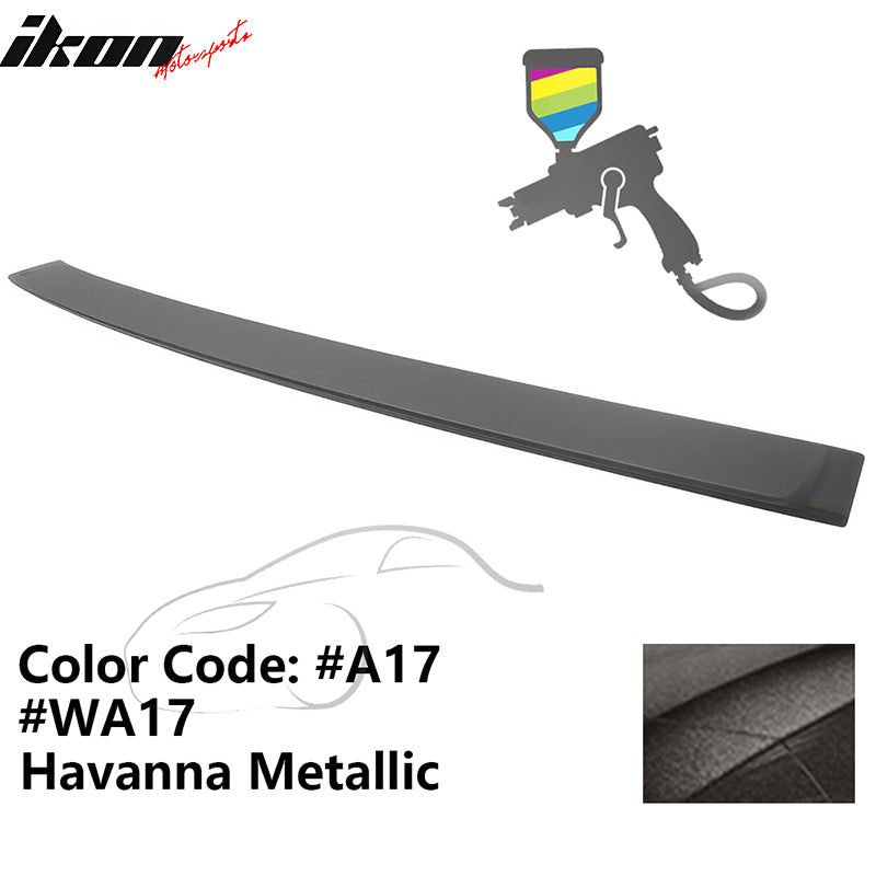 2012-2018 BMW F30 3-Series Sedan A Style Roof Spoiler ABS Painted