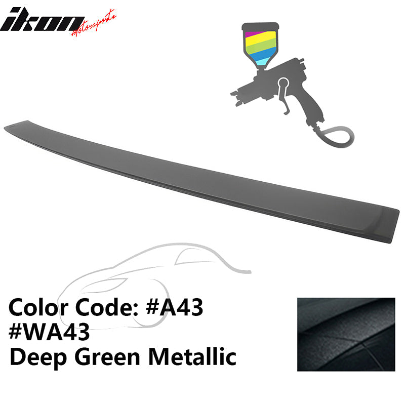 2012-2018 BMW F30 3-Series Sedan A Style Roof Spoiler ABS Painted