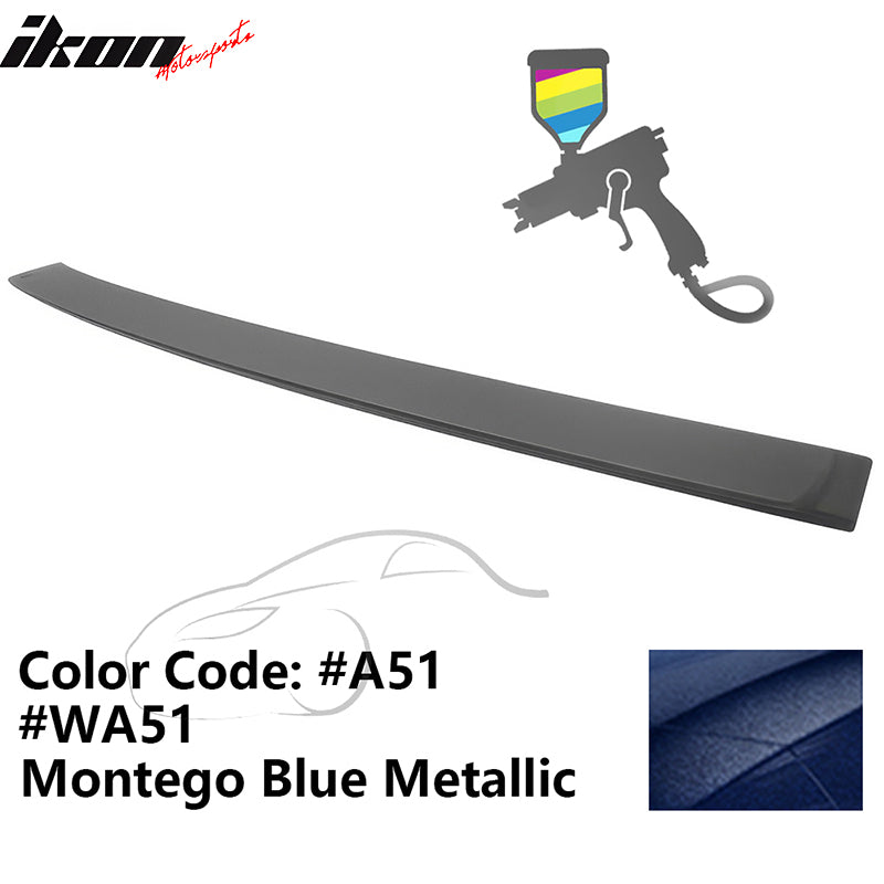 2012-2018 BMW F30 3-Series Sedan A Style Roof Spoiler ABS Painted
