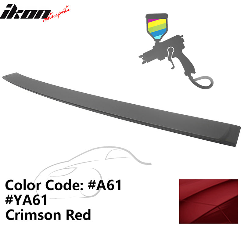2012-2018 BMW F30 3-Series Sedan A Style Roof Spoiler ABS Painted