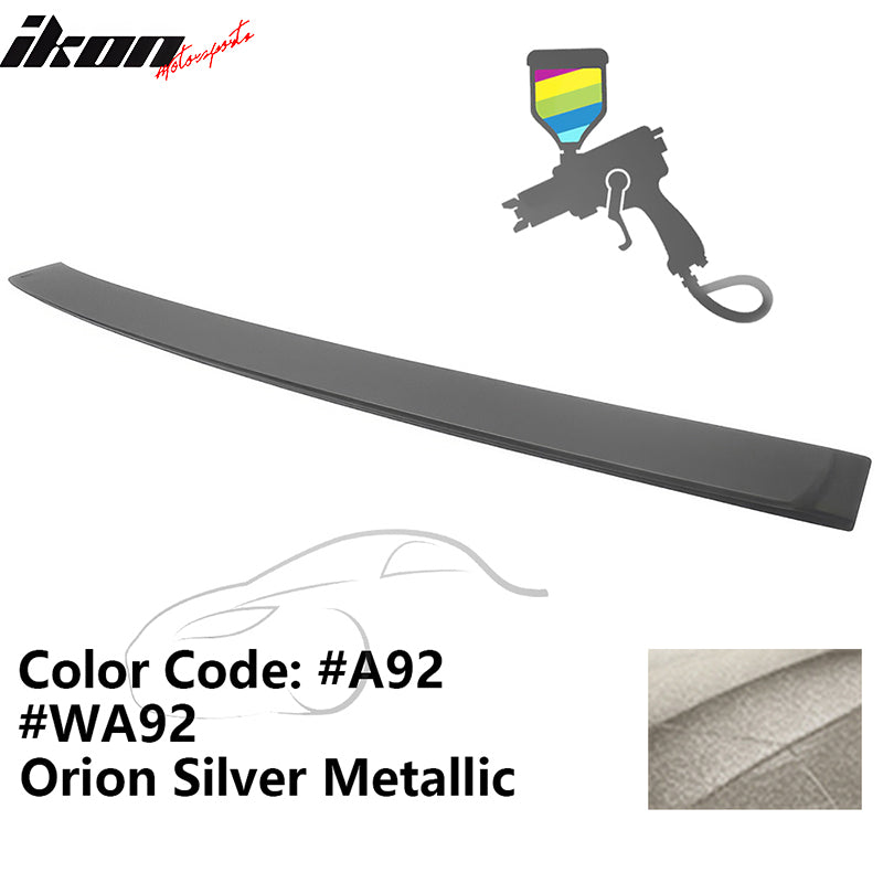 2012-2018 BMW F30 3-Series Sedan A Style Roof Spoiler ABS Painted