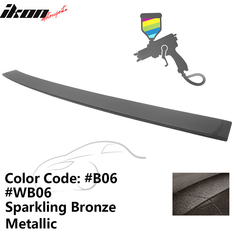 2012-2018 BMW F30 3-Series Sedan A Style Roof Spoiler ABS Painted