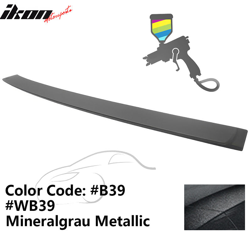 2012-2018 BMW F30 3-Series Sedan A Style Roof Spoiler ABS Painted