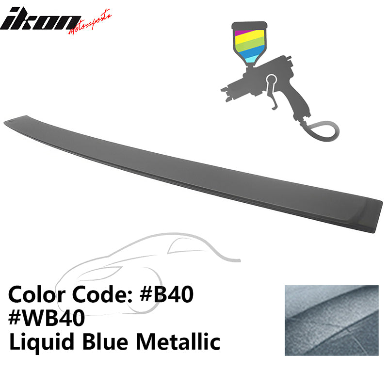 2012-2018 BMW F30 3-Series Sedan A Style Roof Spoiler ABS Painted