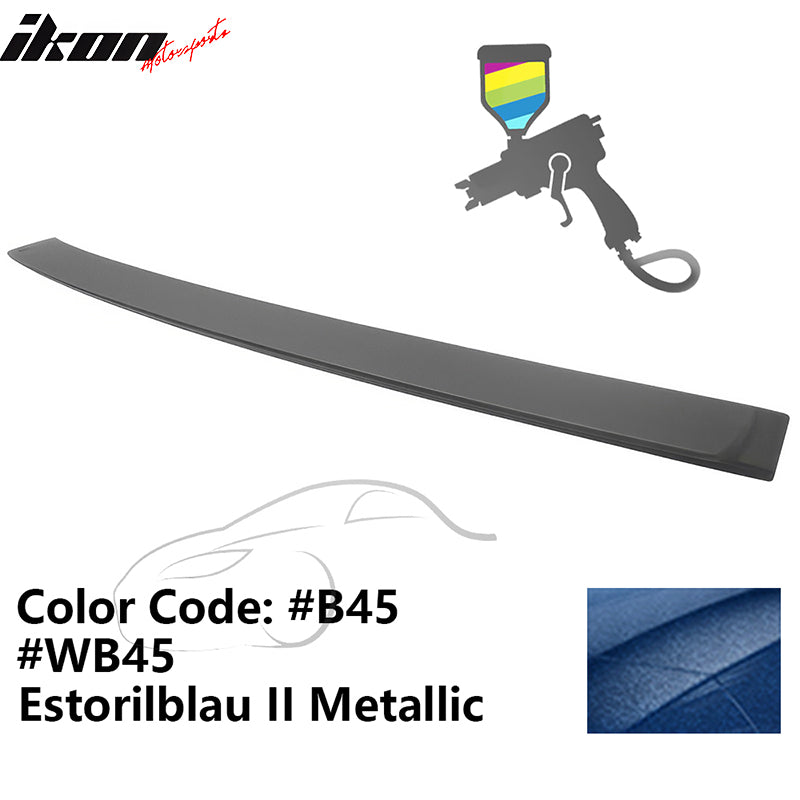 2012-2018 BMW F30 3-Series Sedan A Style Roof Spoiler ABS Painted