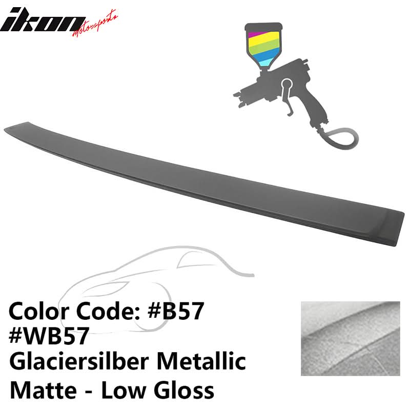 2012-2018 BMW F30 3-Series Sedan A Style Roof Spoiler ABS Painted