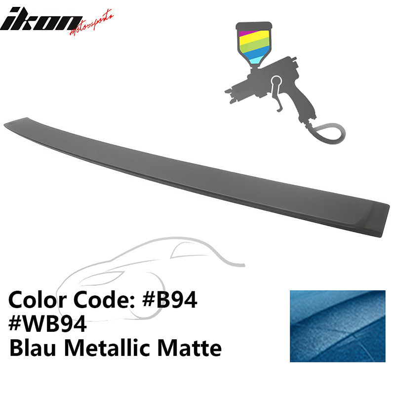 2012-2018 BMW F30 3-Series Sedan A Style Roof Spoiler ABS Painted