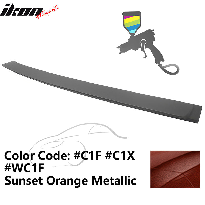 2012-2018 BMW F30 3-Series Sedan A Style Roof Spoiler ABS Painted