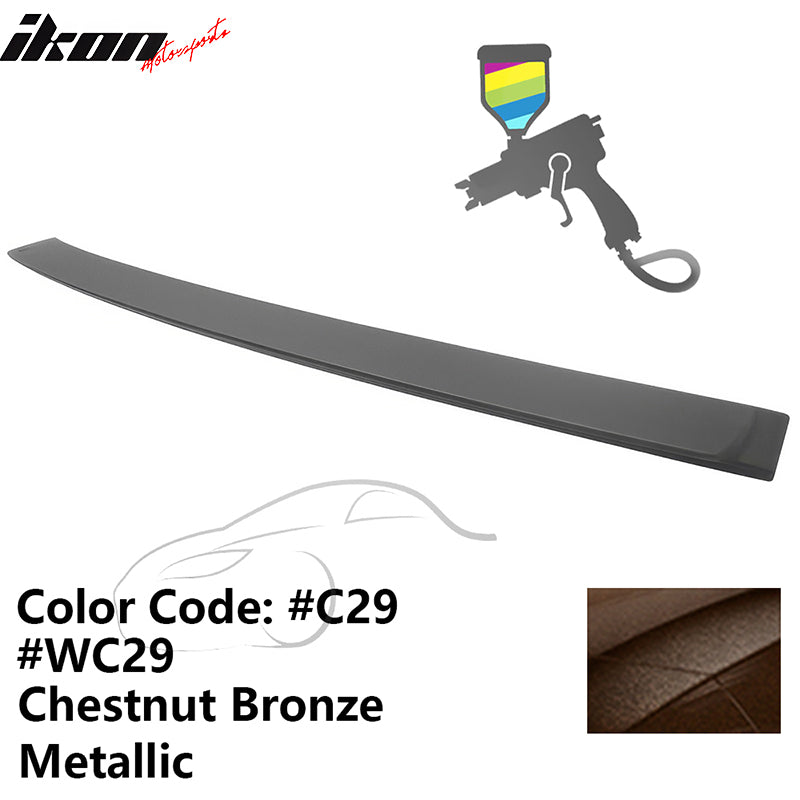 2012-2018 BMW F30 3-Series Sedan A Style Roof Spoiler ABS Painted