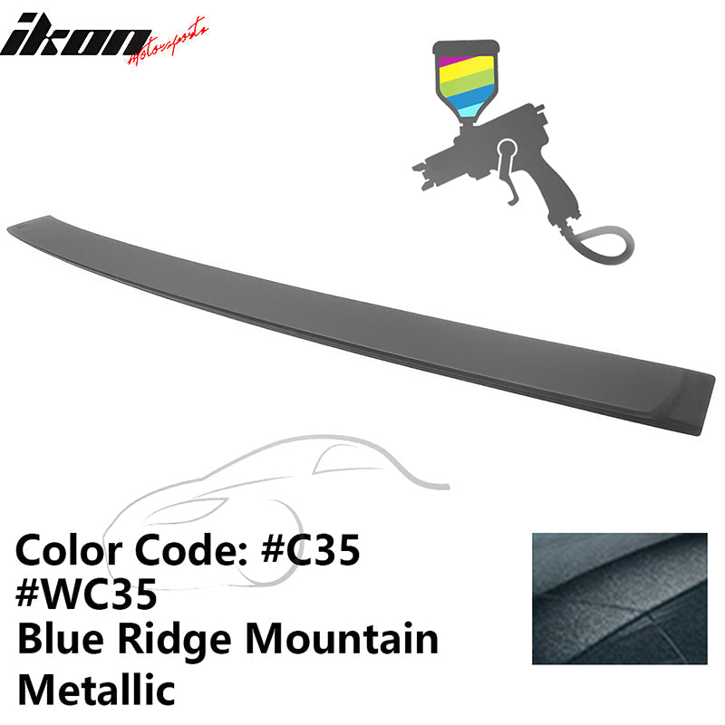 2012-2018 BMW F30 3-Series Sedan A Style Roof Spoiler ABS Painted