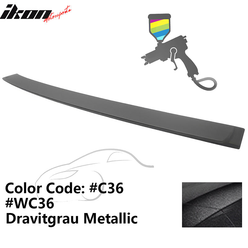 2012-2018 BMW F30 3-Series Sedan A Style Roof Spoiler ABS Painted