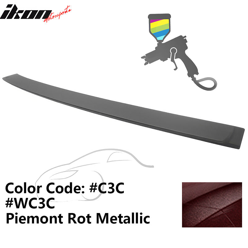 2012-2018 BMW F30 3-Series Sedan A Style Roof Spoiler ABS Painted