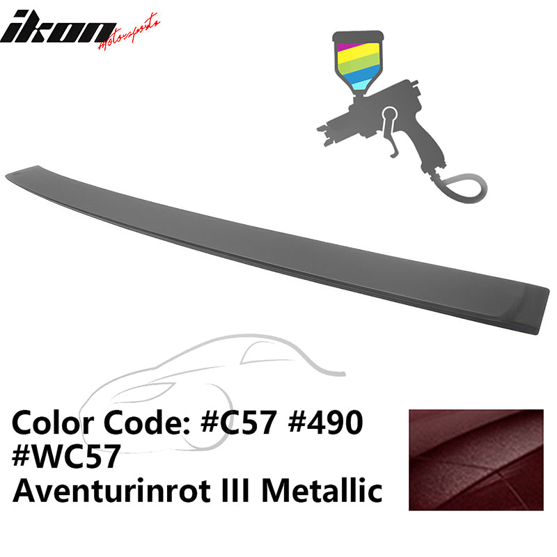 2012-2018 BMW F30 3-Series Sedan A Style Roof Spoiler ABS Painted