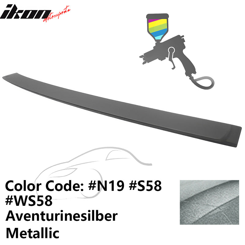 2012-2018 BMW F30 3-Series Sedan A Style Roof Spoiler ABS Painted