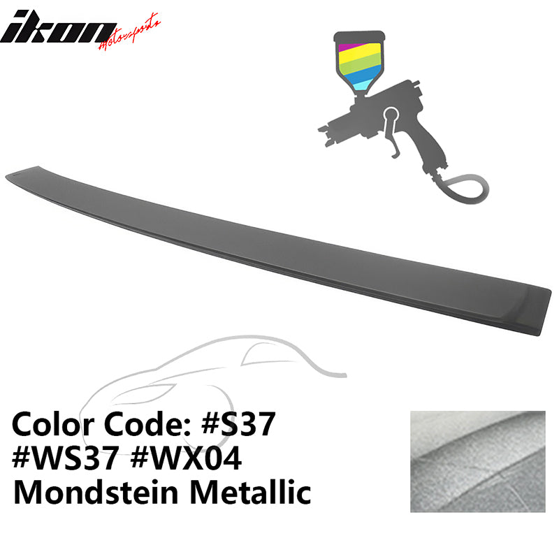 2012-2018 BMW F30 3-Series Sedan A Style Roof Spoiler ABS Painted