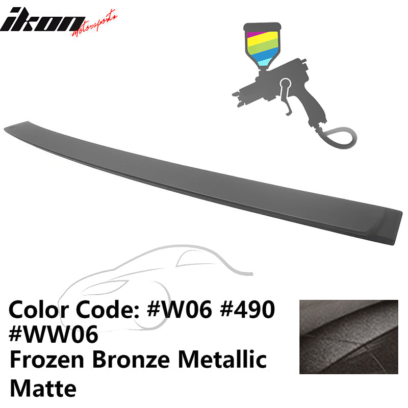 2012-2018 BMW F30 3-Series Sedan A Style Roof Spoiler ABS Painted