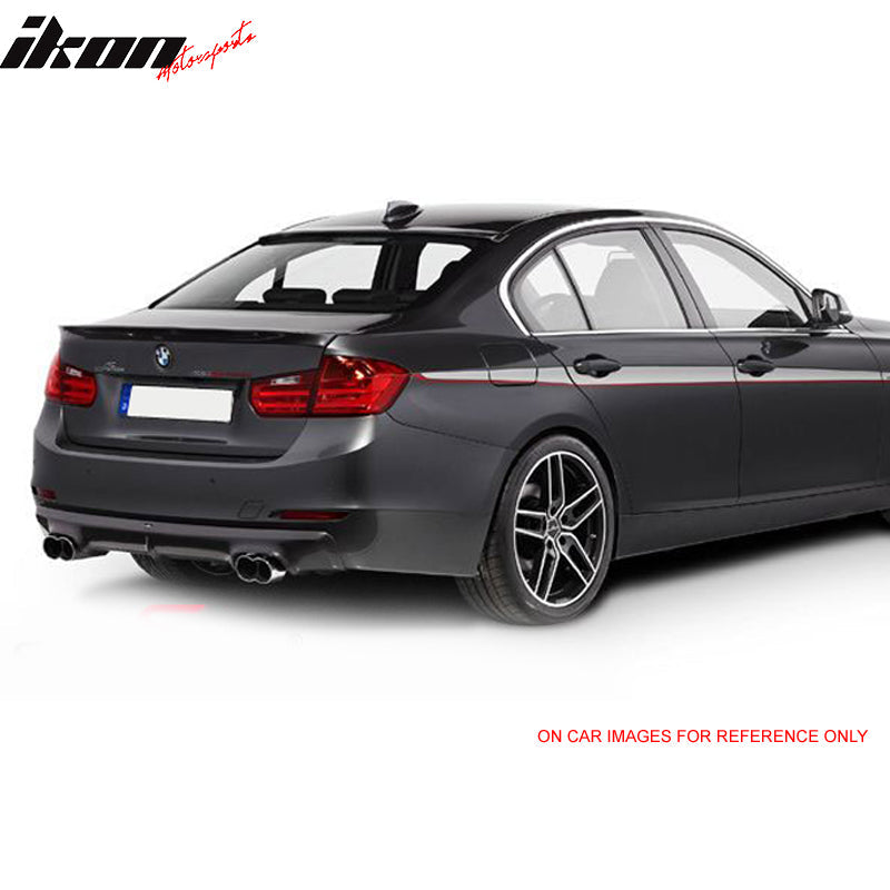 2012-2018 BMW 3-Series F30 Sedan AC-S Matte Black Roof Spoiler Wing