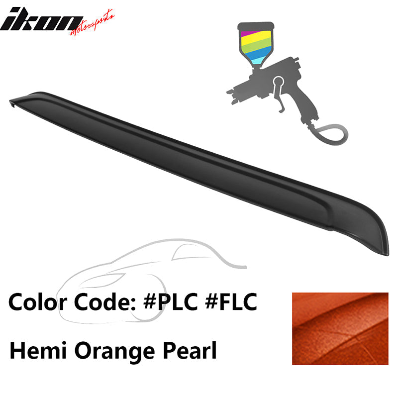 Fits 08-17 Dodge Challenger Ikon Rear Roof Spoiler Wing
