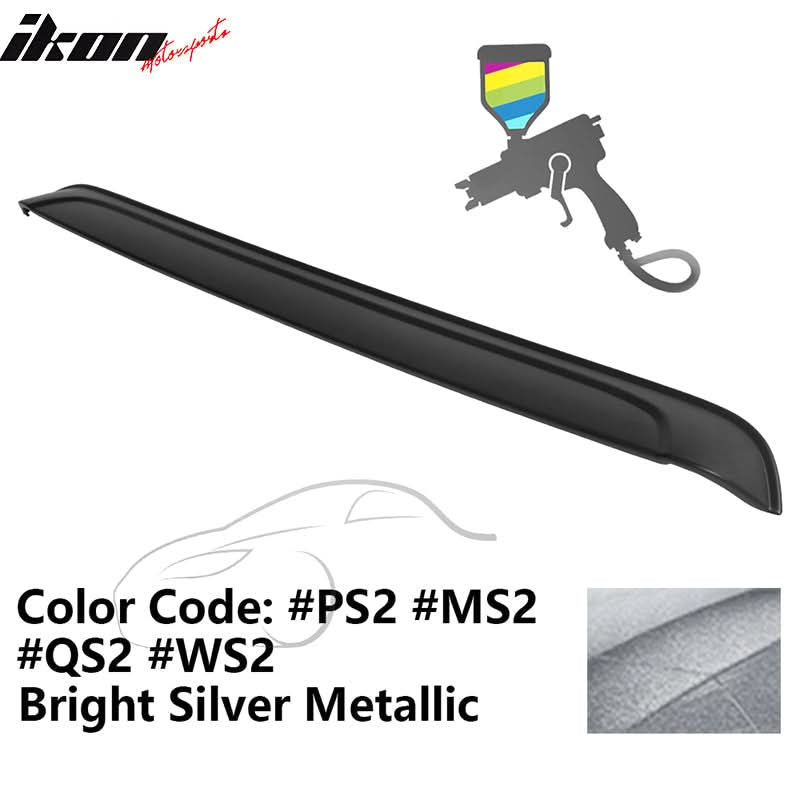 Fits 08-17 Dodge Challenger Ikon Rear Roof Spoiler Wing