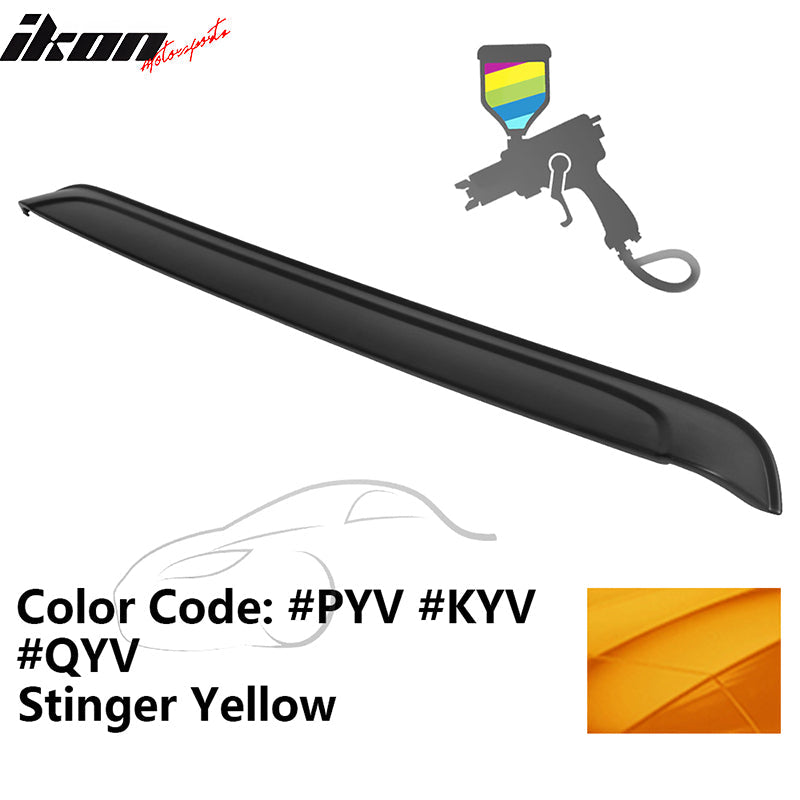 Fits 08-17 Dodge Challenger Ikon Rear Roof Spoiler Wing