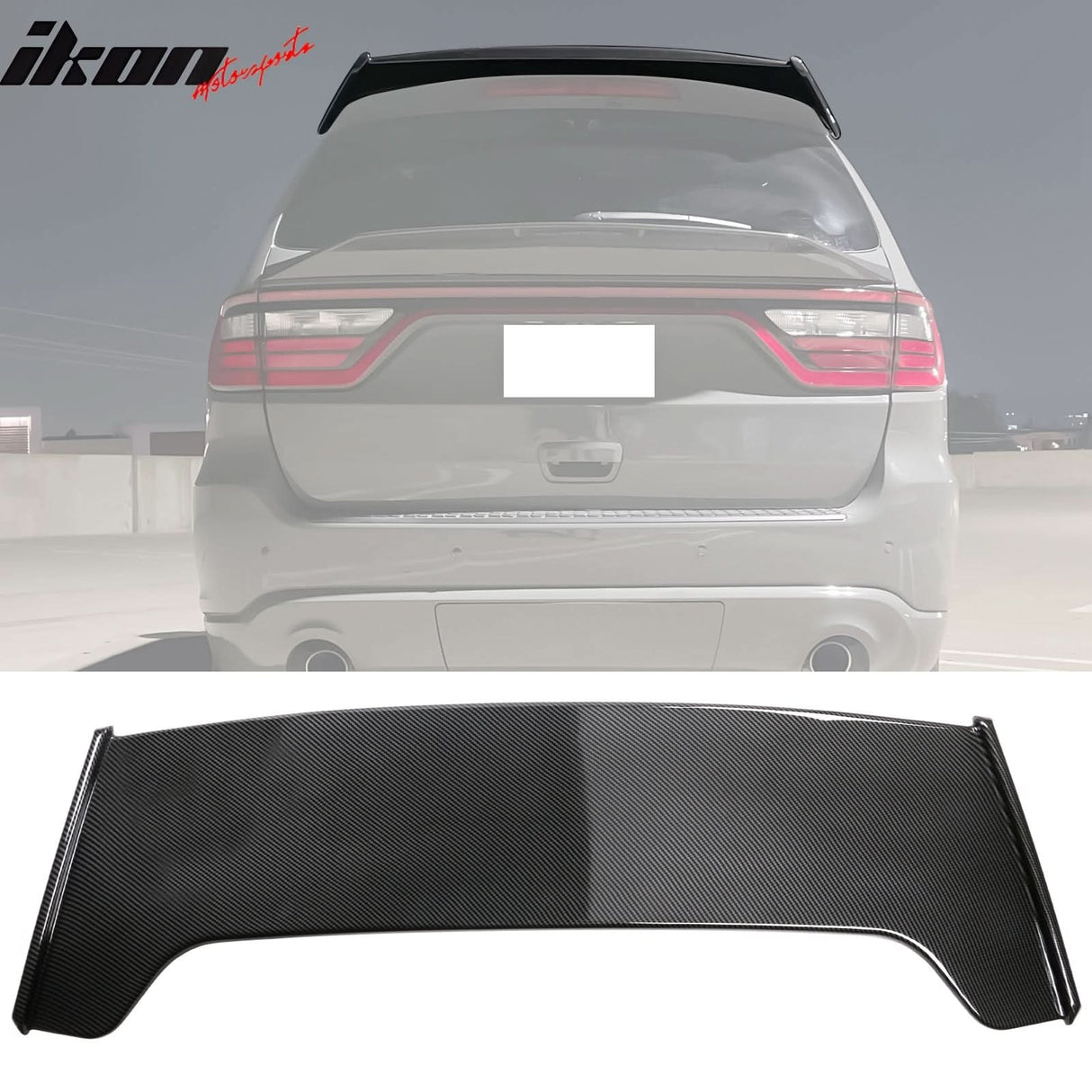 2011-2025 Dodge Durango IKON Style Roof Spoiler ABS