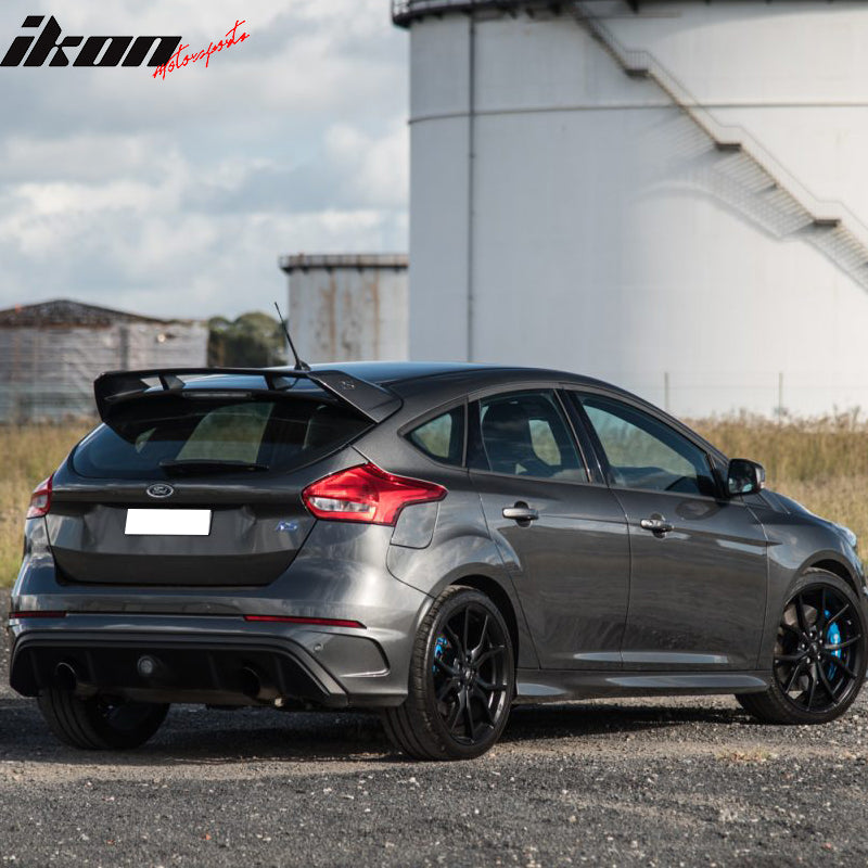 2012-2018 Ford Focus MK3 Hatchback RS Painted Rear Roof Spoiler Wing