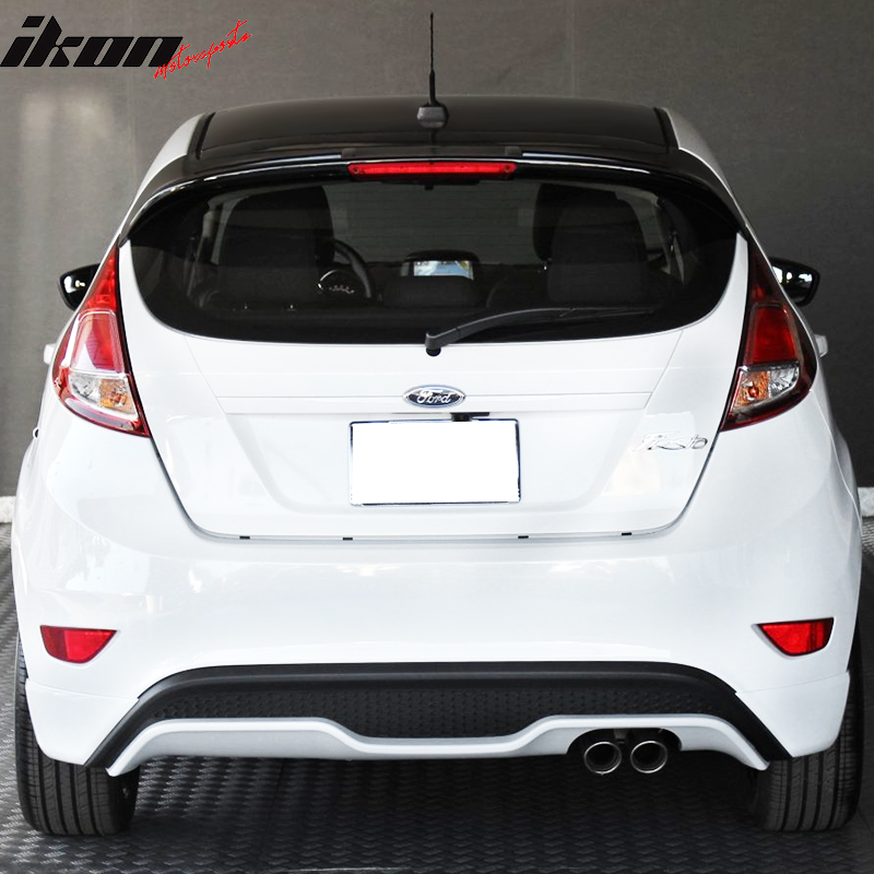 2011-2018 Ford Fiesta Hatchback ST Style Roof Spoiler Wing ABS