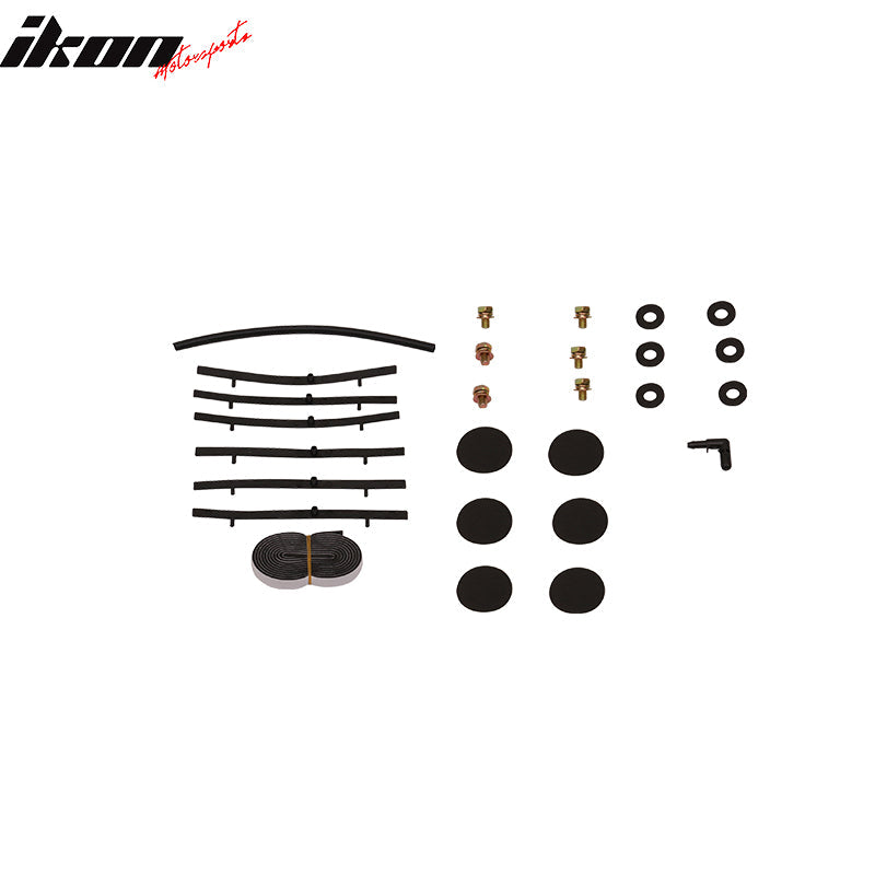 2011-2018 Ford Fiesta Hatchback ST Style Roof Spoiler Wing ABS