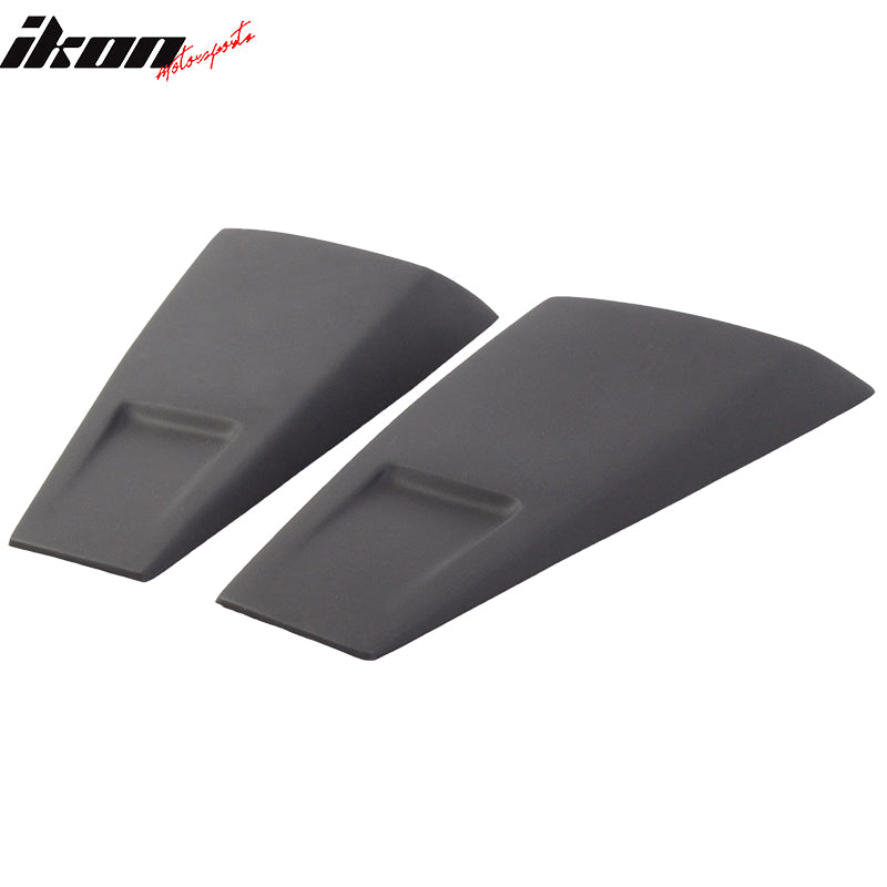 Fits 05-09 Ford Mustang Roof Spoiler & Fender Scoop & Window Louvers