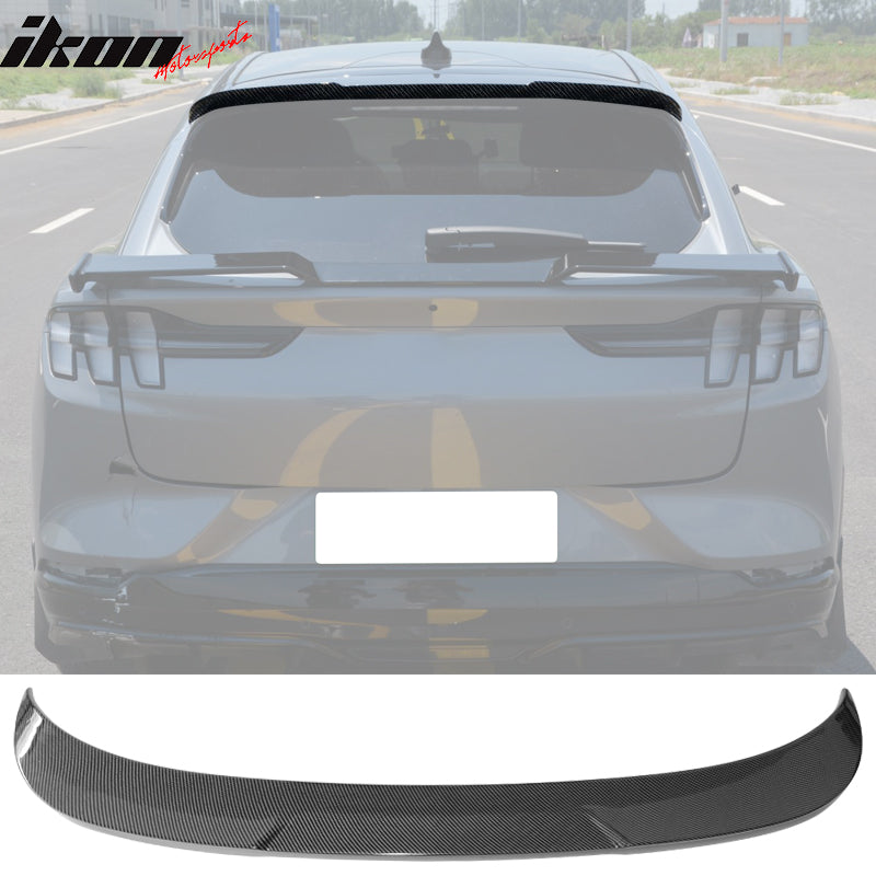 2021-2024 Ford Mustang Mach-E Rear Roof Window Spoiler ABS