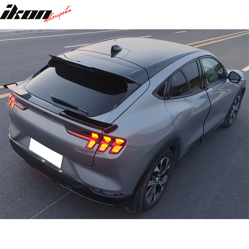 2021-2024 Ford Mustang Mach-E Rear Roof Window Spoiler ABS
