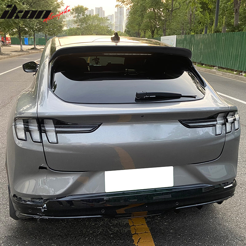 2021-2024 Ford Mustang Mach-E Rear Roof Window Spoiler ABS