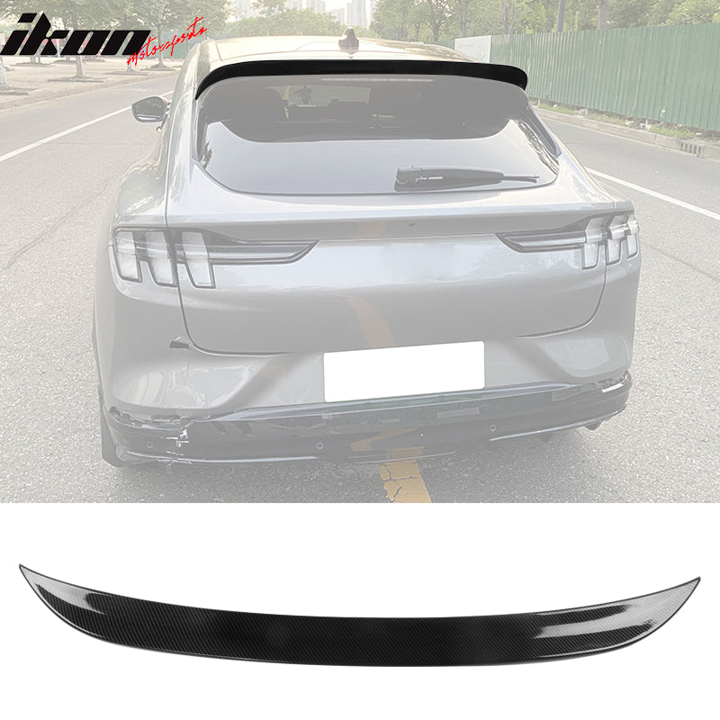 2021-2024 Ford Mustang Mach-E Rear Roof Window Spoiler ABS