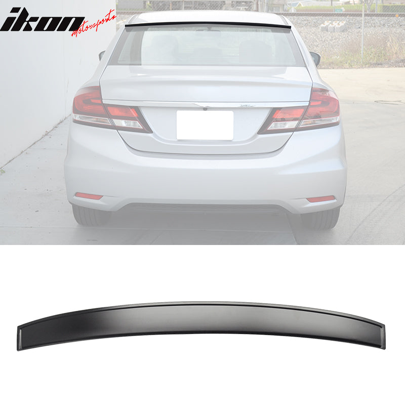 2006-2015 Honda Civic Sedan Ikon Style Rear Roof Spoiler Wing PP