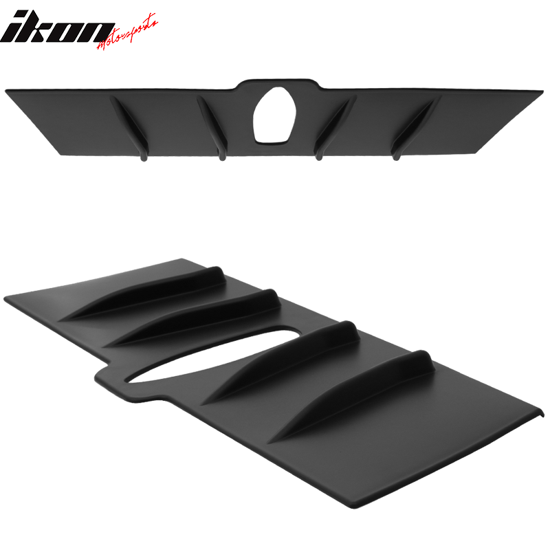 2017-2021 Honda Civic Ikon Style Unpainted Generator Roof Spoiler ABS