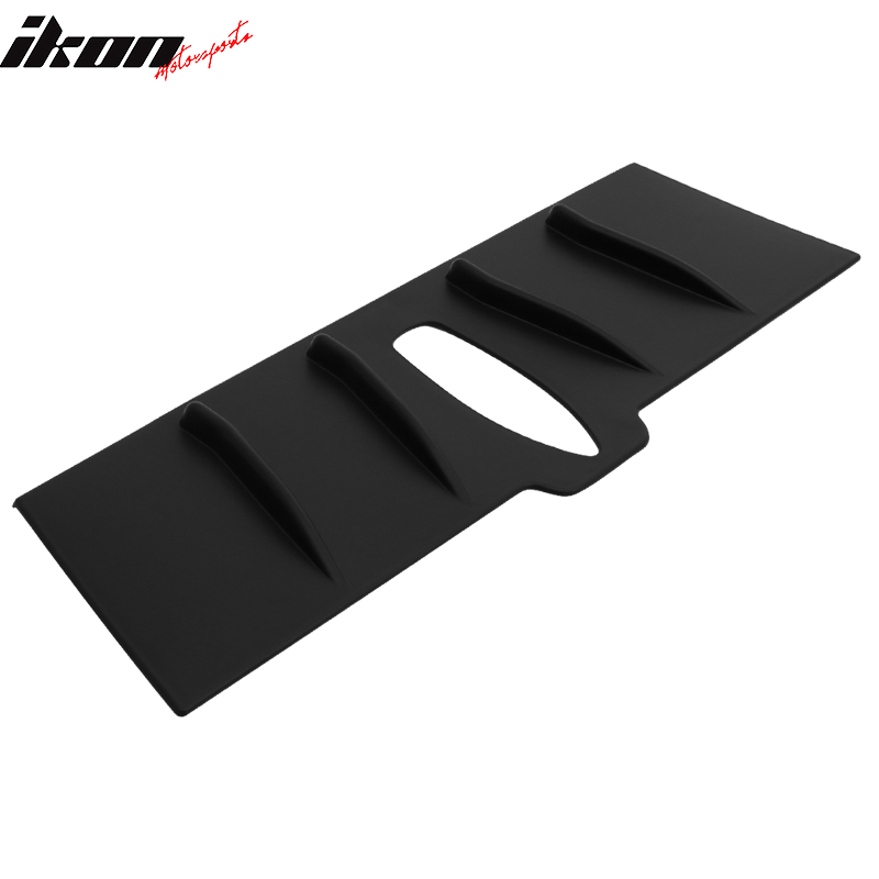 2017-2021 Honda Civic Ikon Style Unpainted Generator Roof Spoiler ABS