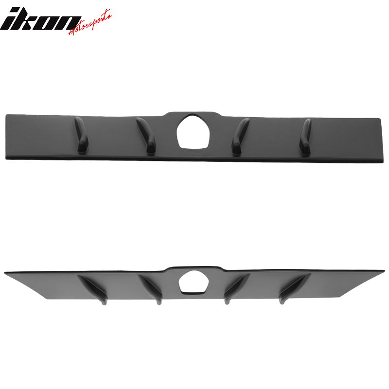 2017-2021 Honda Civic Ikon Style Unpainted Generator Roof Spoiler ABS