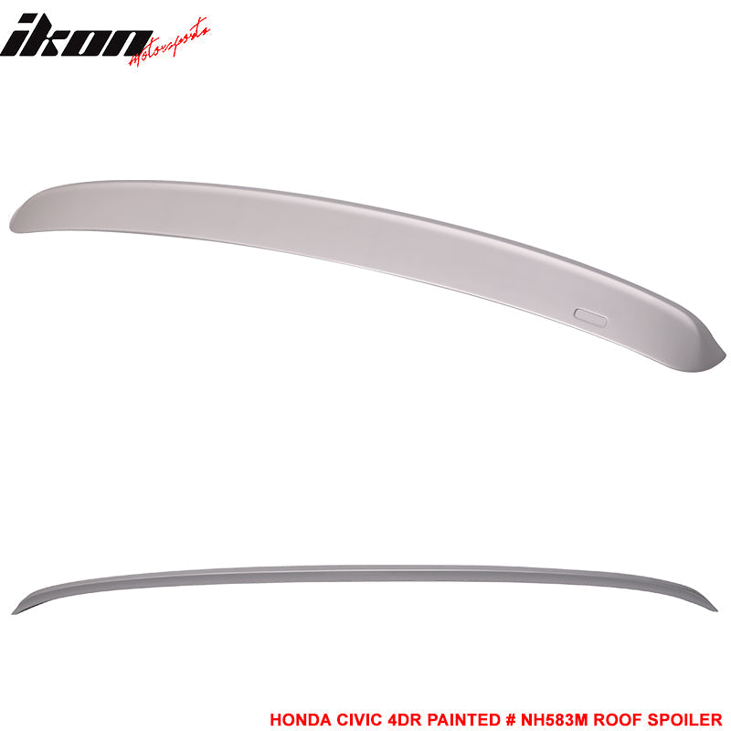 1996-2000 Honda Civic Sedan 4Dr Rear Window Roof Spoiler Wing ABS