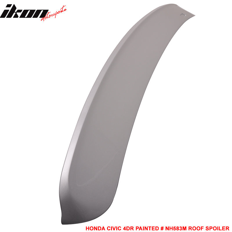 1996-2000 Honda Civic Sedan 4Dr Rear Window Roof Spoiler Wing ABS