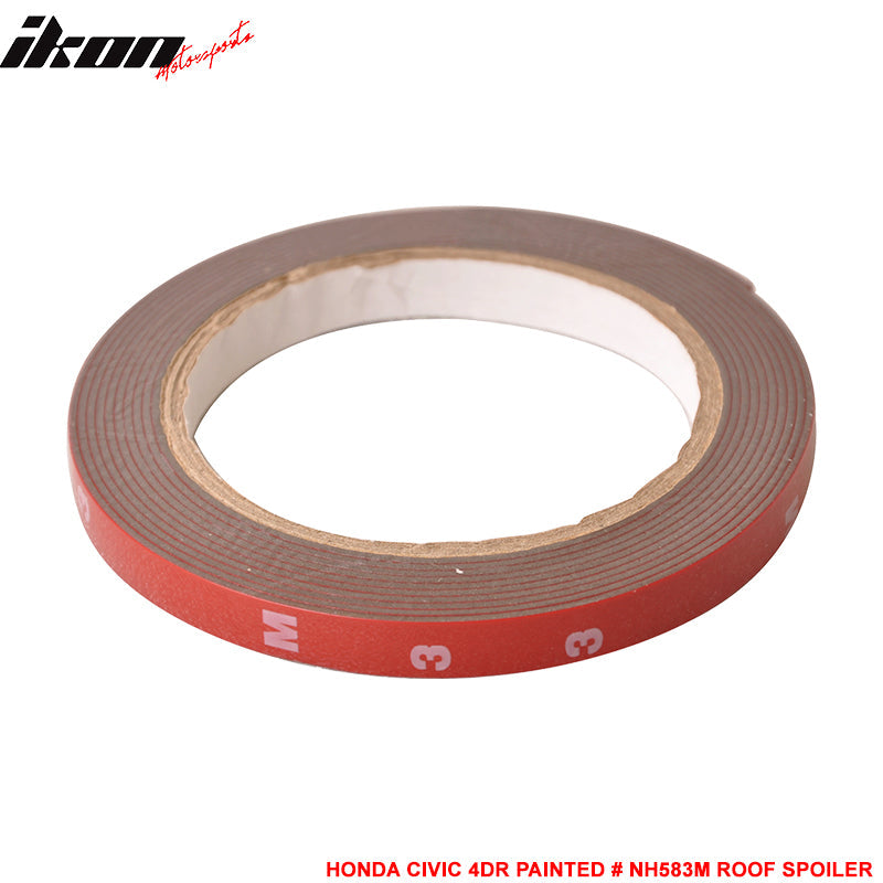 1996-2000 Honda Civic Sedan 4Dr Rear Window Roof Spoiler Wing ABS