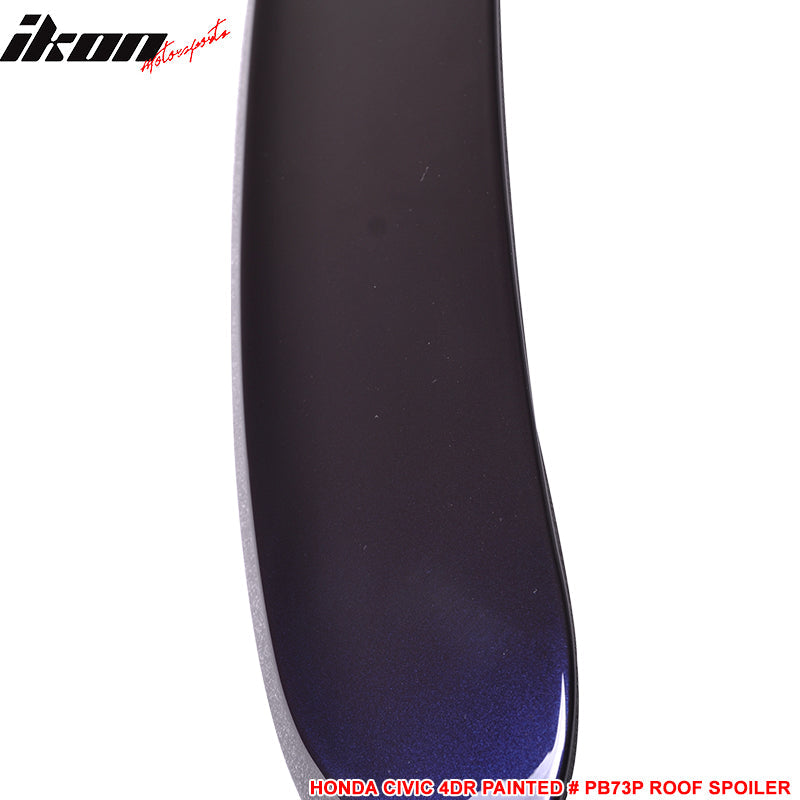 1996-2000 Honda Civic Sedan 4Dr Rear Window Roof Spoiler Wing ABS