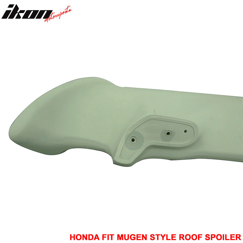 2009-2013 Honda Fit GE8 USDM Mugen Unpainted Roof Spoiler Wing ABS