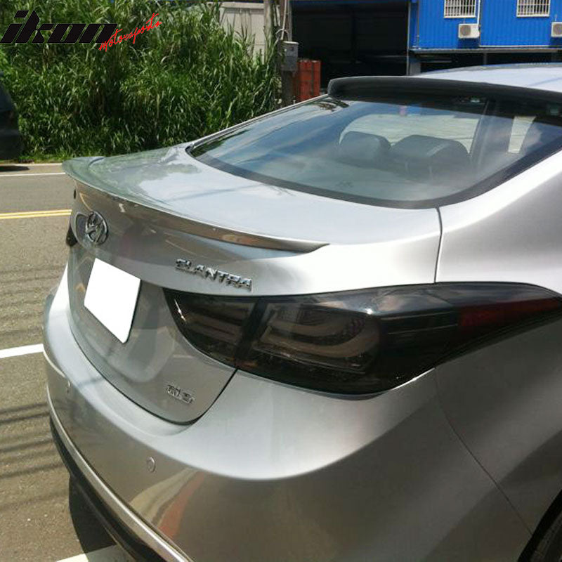 2011-2014 Hyundai Elantra OE Style Unpainted Rear Roof Spoiler ABS