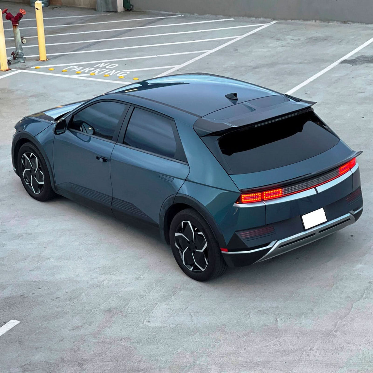 2022-2024 Hyundai Ioniq 5 Roof Spoiler IKON Style Car Spoiler ABS