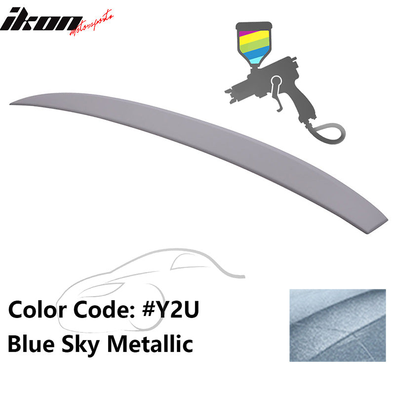 2015-2017 Hyundai Sonata Painted ABS Roof Spoiler W/ LED Light Bar