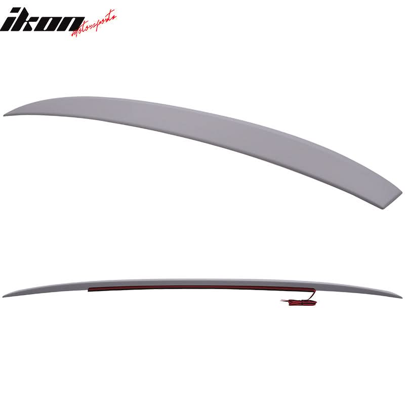2015-2017 Hyundai Sonata Painted ABS Roof Spoiler W/ LED Light Bar