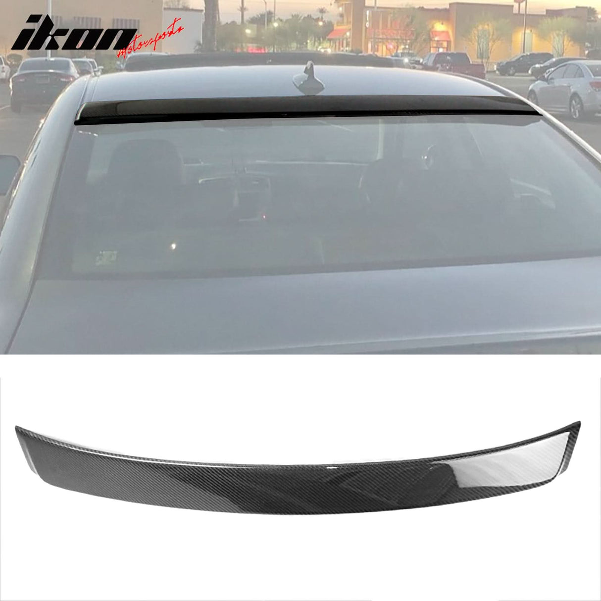 2006-2013 Lexus IS250/IS350/IS F OE Style Roof Spoiler Carbon Fiber
